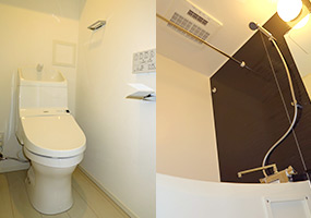浴室・トイレ別室仕様